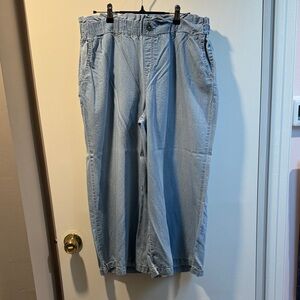 Rewash Women’s Wide Leg Jeans in Light Blue